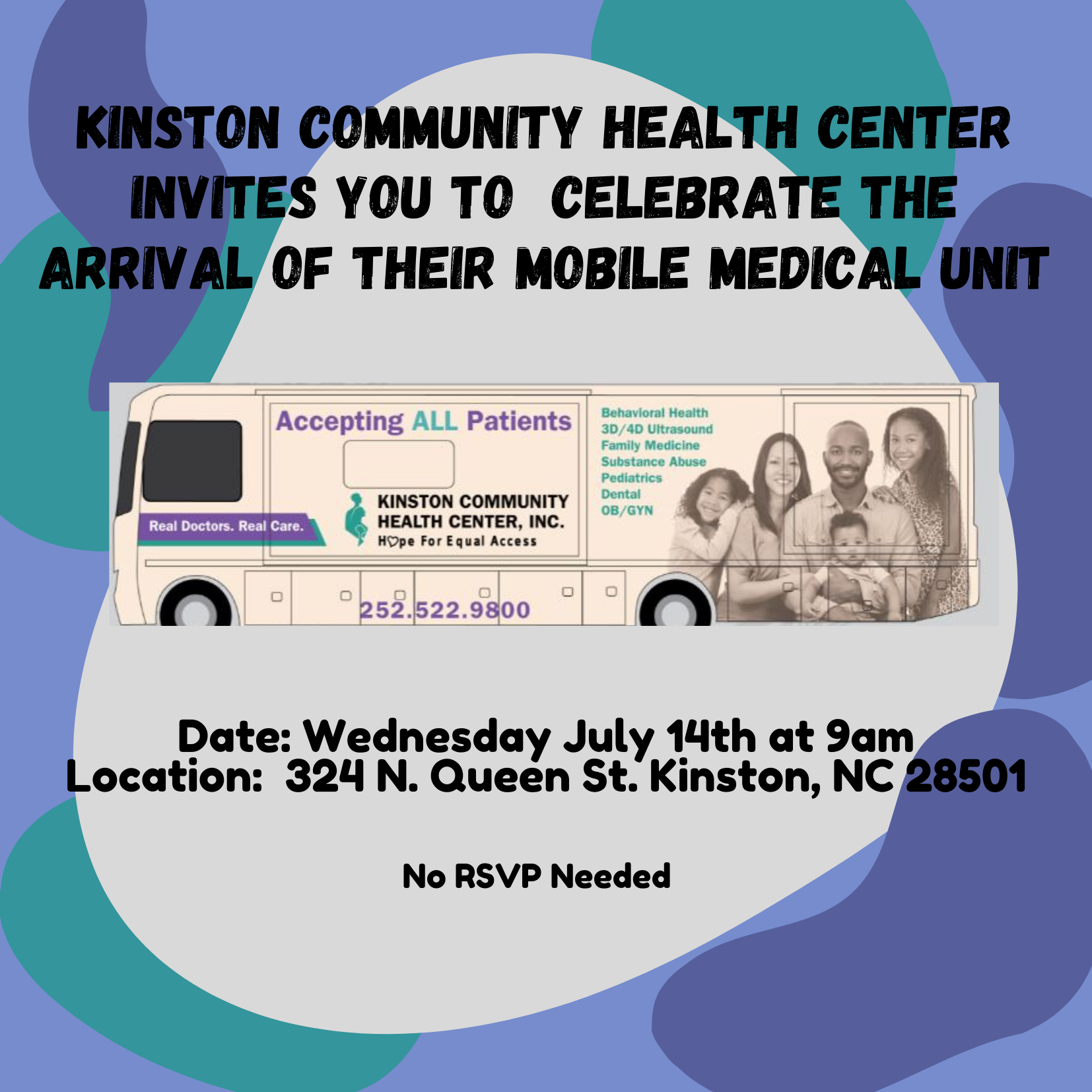KCHC Receives New Mobile Medical Unit - Kinston Community Health Center