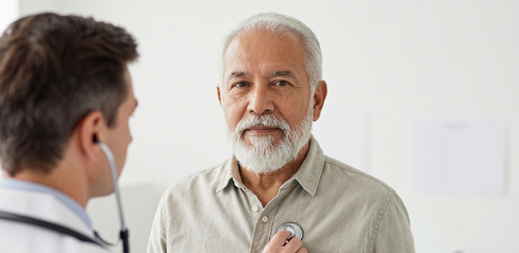 Man at Annual Wellness Visit