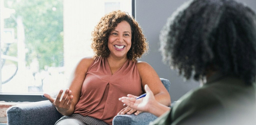 Woman in Therapy Session