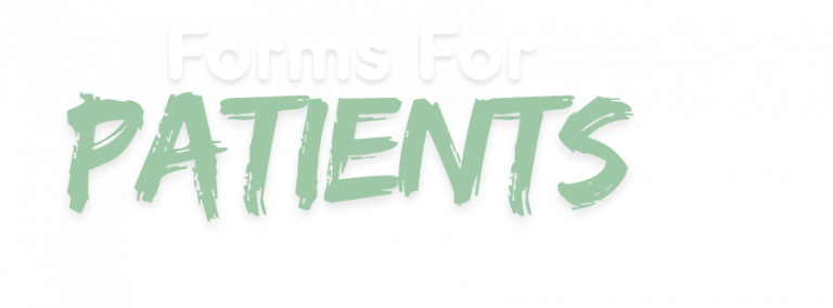 forms for patients